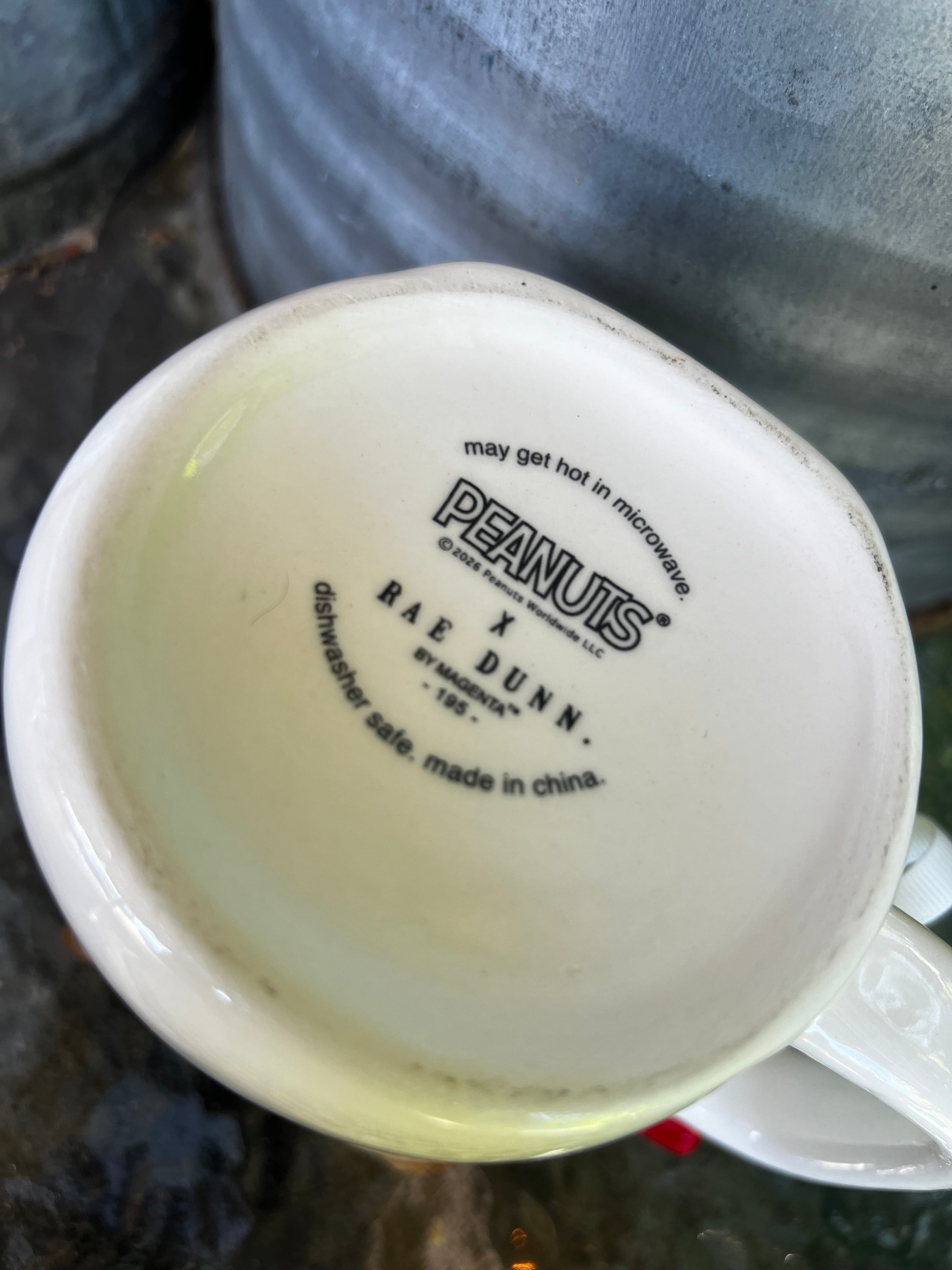 "Flying Ace" Peanuts Collectable Rae Dunn Mug