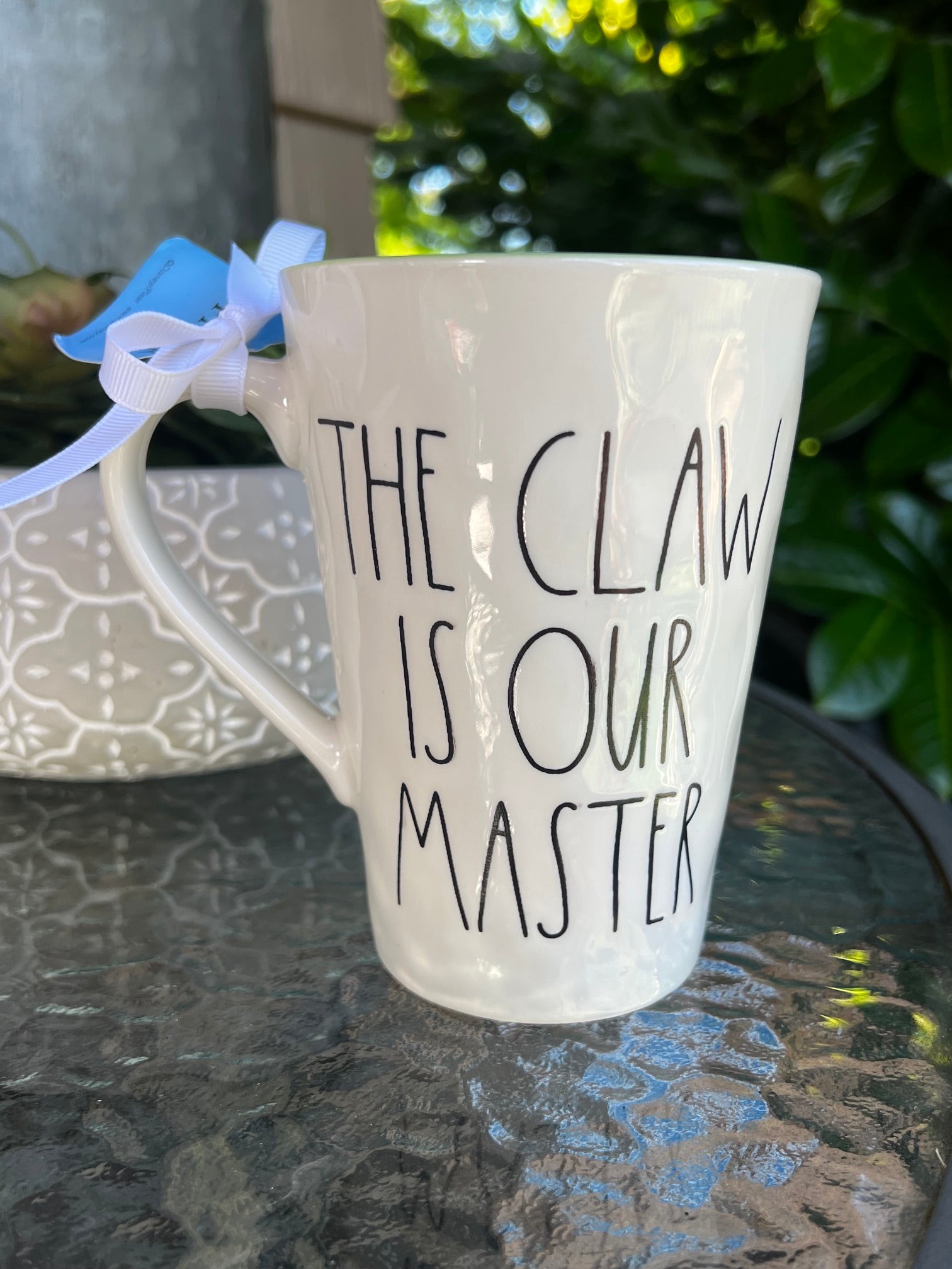"The Claw Is Our Master" Disney Pixar Collectable Rae Dunn Mug