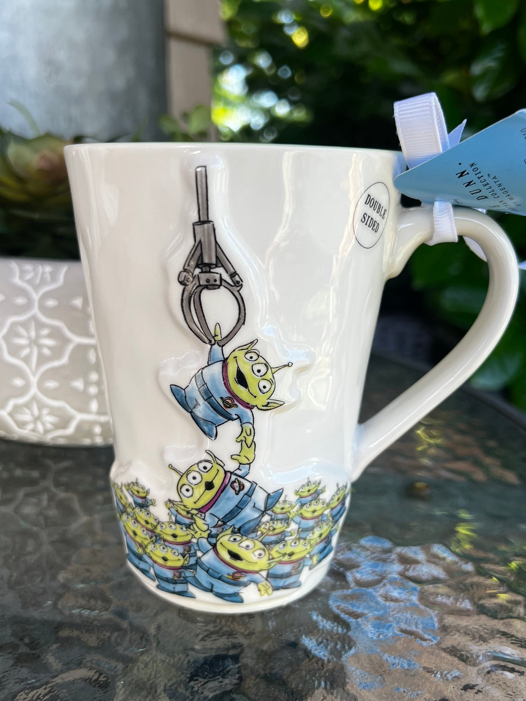 "The Claw Is Our Master" Disney Pixar Collectable Rae Dunn Mug