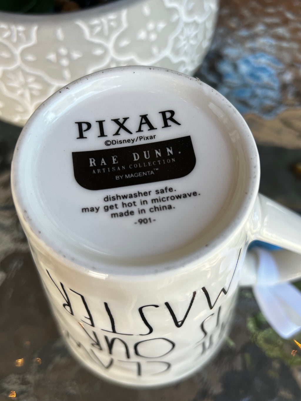 "The Claw Is Our Master" Disney Pixar Collectable Rae Dunn Mug